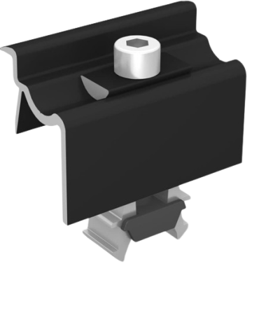 K2 Universal-Modulendklemme OneEnd, schwarz