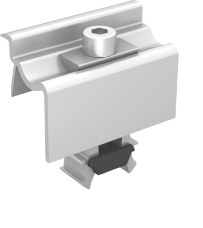 K2 Universal-Modulendklemme OneEnd, silber