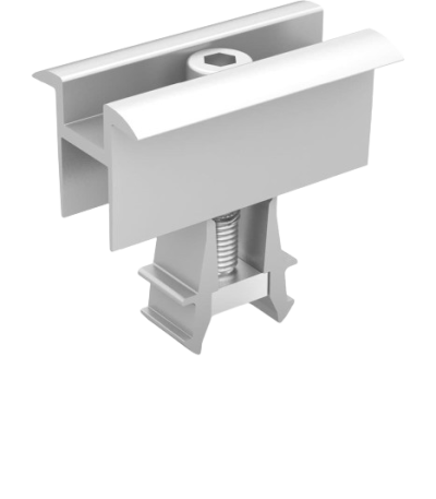 K2 Universal-Modulmittelklemme OneMid, silber