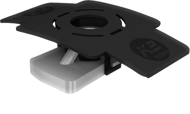 K2 Einlegemutter mit Montageclip, Edelstahl