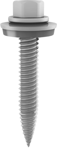K2 Gewindeformende Schraube mit Dichtscheibe 6x38