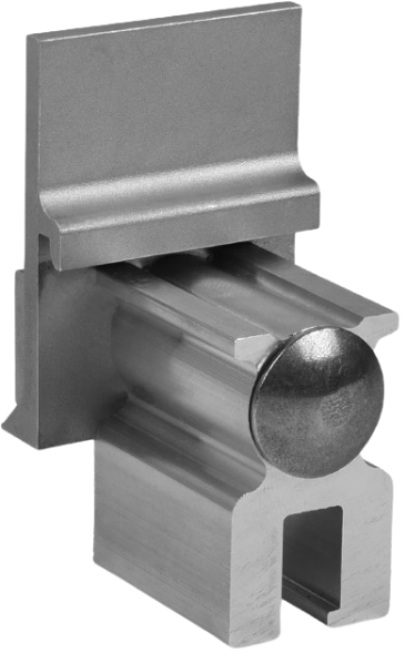 K2 Single SeamClamp CF:x Doppelfalzprofile 7mm