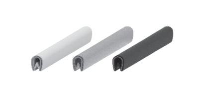 TOZN Kanteschutzprofil verstärkt PVC schwarz