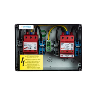 Enwitec Überspannungsschutz DC Typ I+II 2 MPPT MC4 Stecker