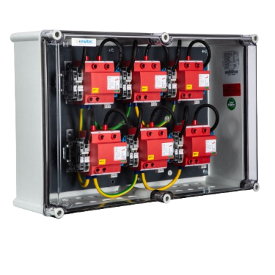 Enwitec Überspannungsschutz DC Typ I+II 6 MPPT